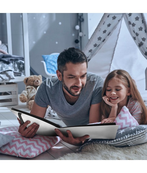  Revspoir Trading Cards Album - 432 Side Loading Pocket, 24 Pages, 18 Pockets Each Page, Waterproof Card Binder for Pokemon, Elastic Strap Prevent Card from Falling（White） 