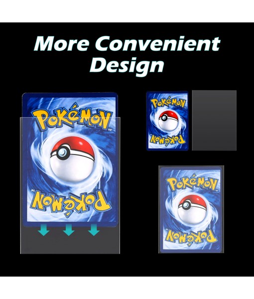 Revspoir 200pcs Trading Card Sleeves