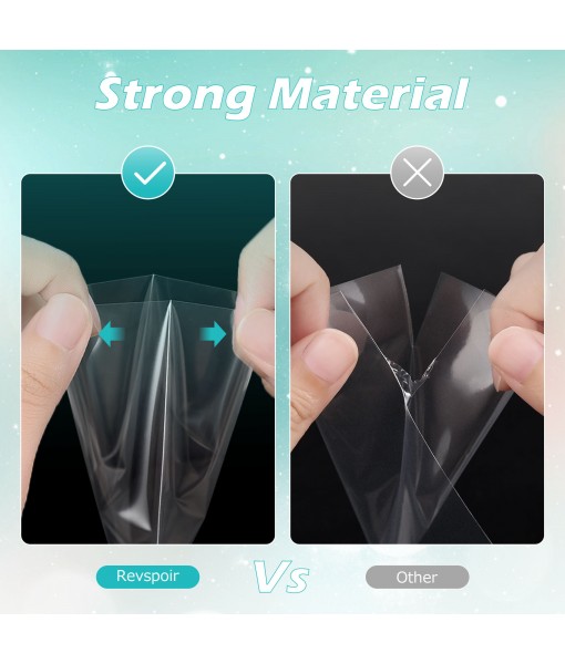 Revspoir 200pcs Trading Card Sleeves